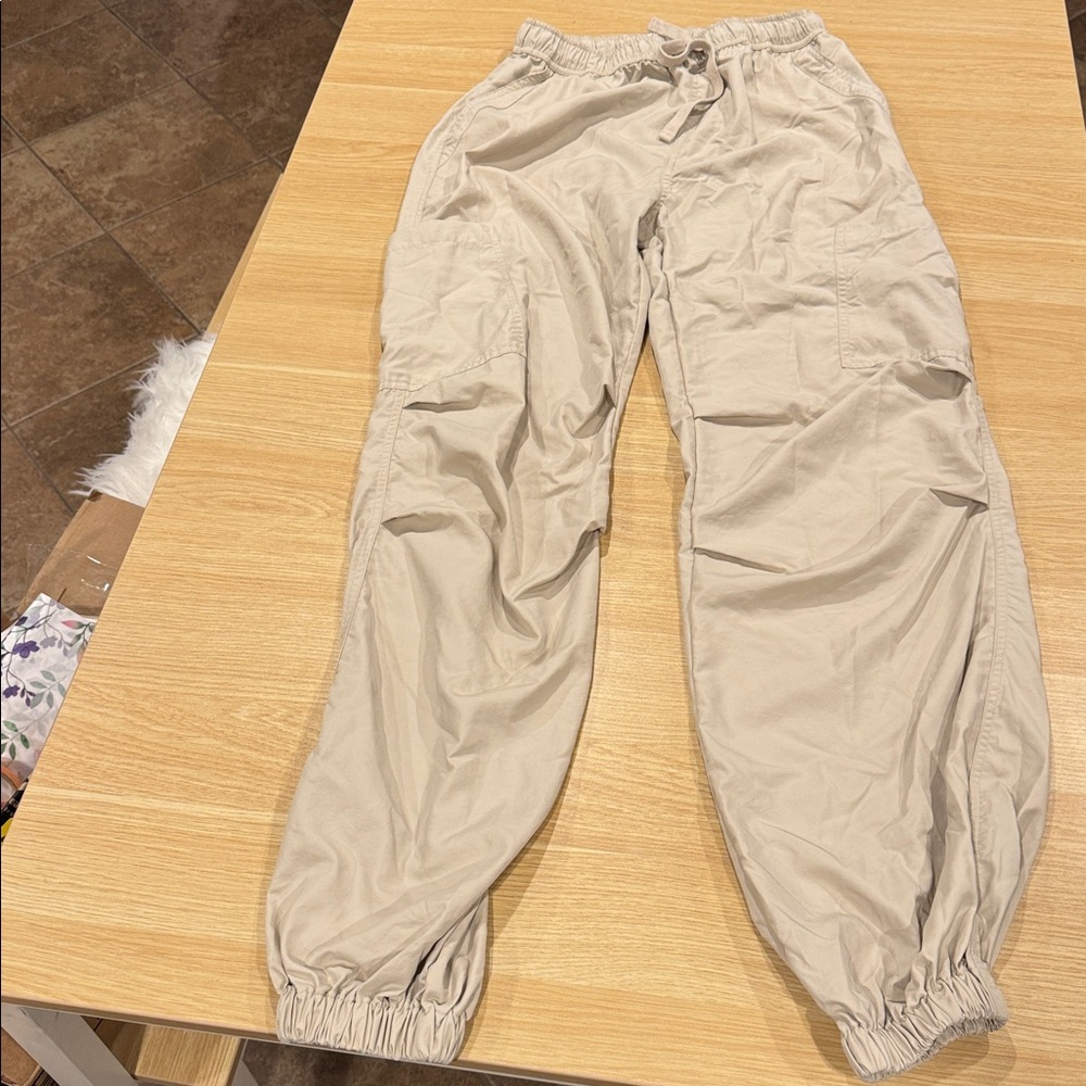 American Bazi Tan Track Pants